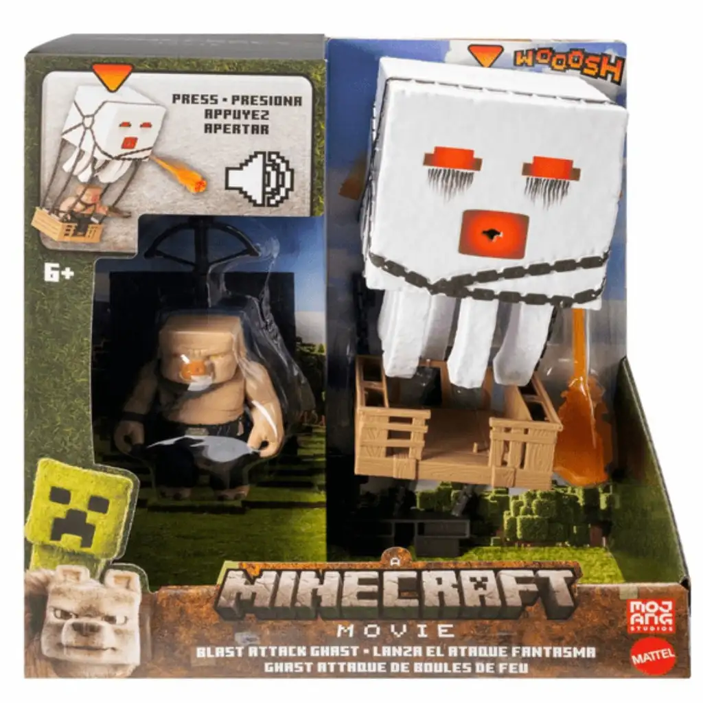 Minecraft: Egy Minecraft film főgonosz akciófigura szett - Mattel kép 1