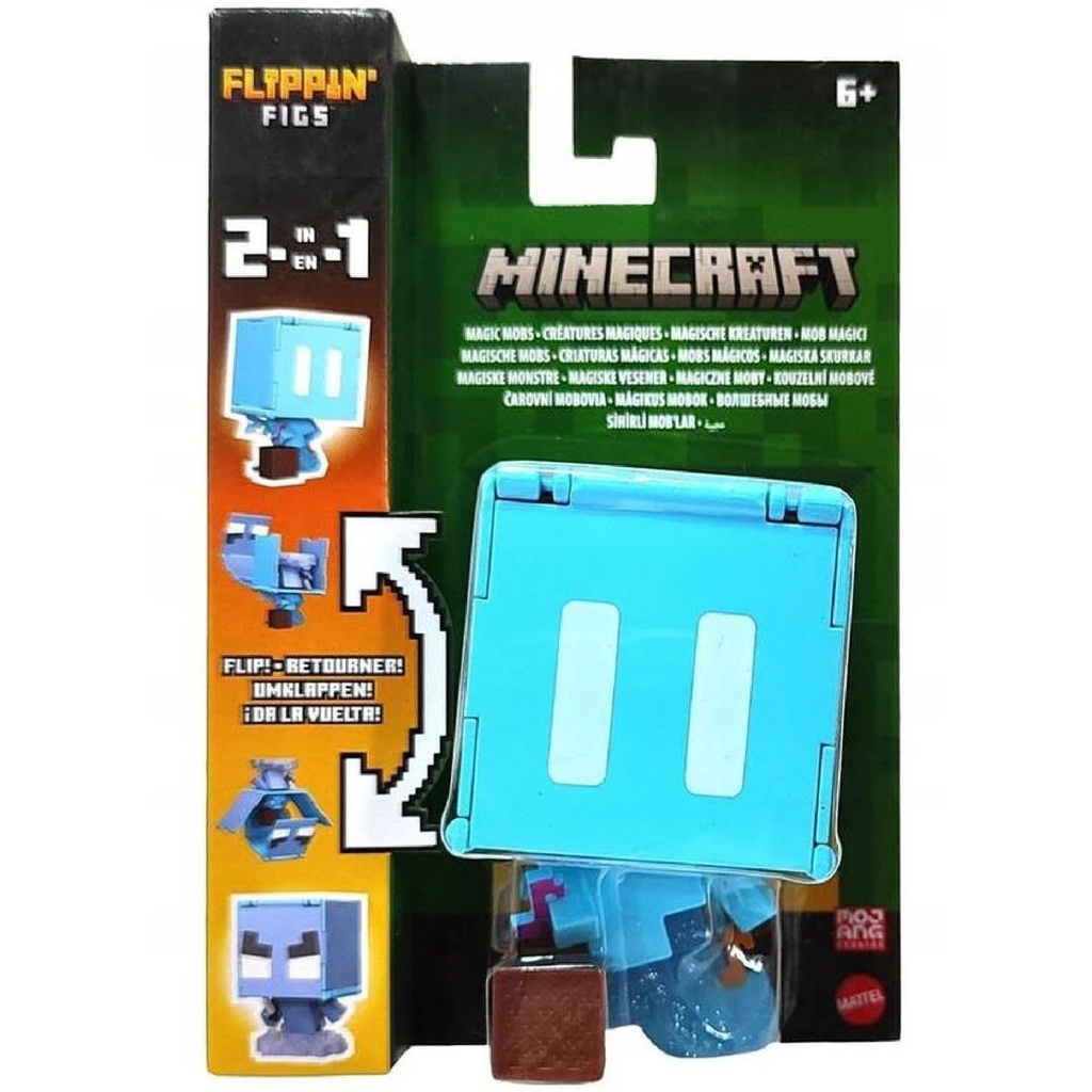 Minecraft: Flippin Figs átalakítható figura – Allay és Vindicator – Mattel kép 1
