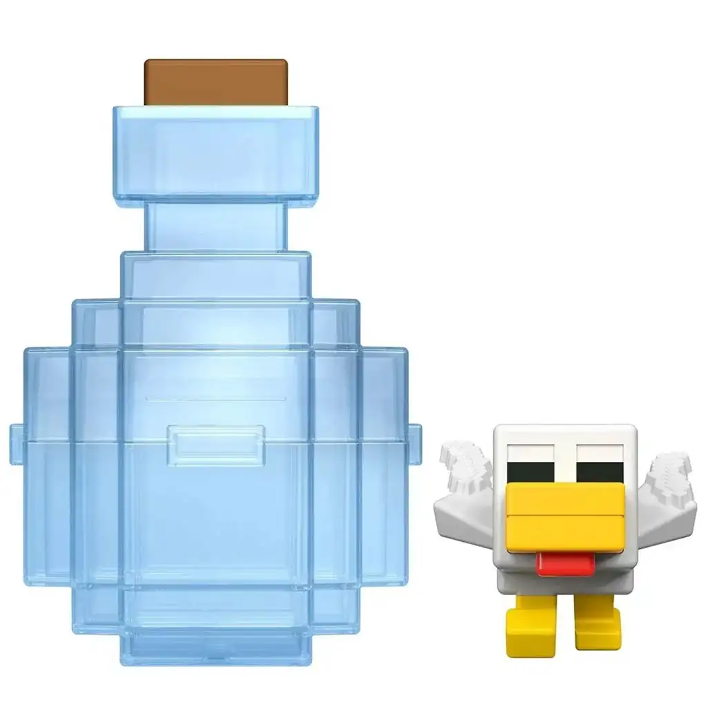 Minecraft Reveal minifigura fehér dobozban - Mattel kép 1