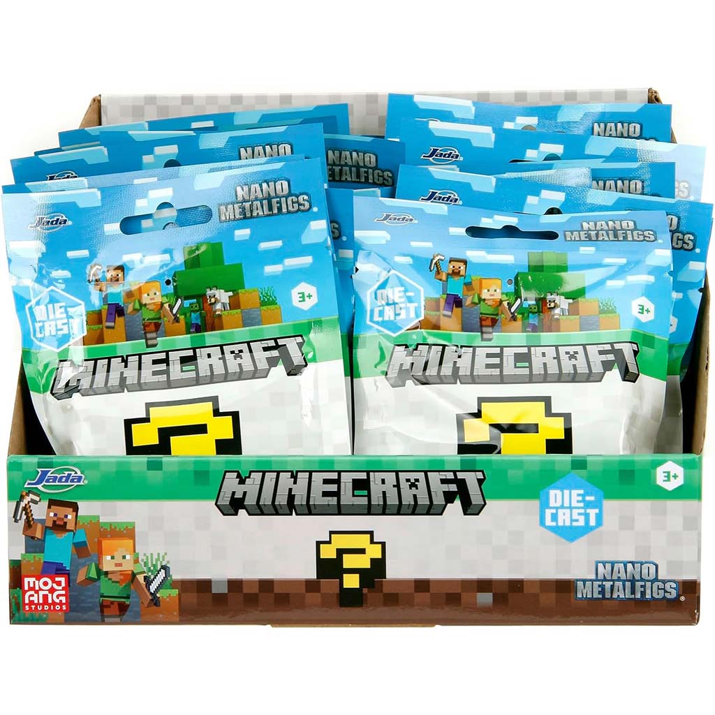 Minecraft nano meglepetés figura többféle 1db - Simba Toys kép 1