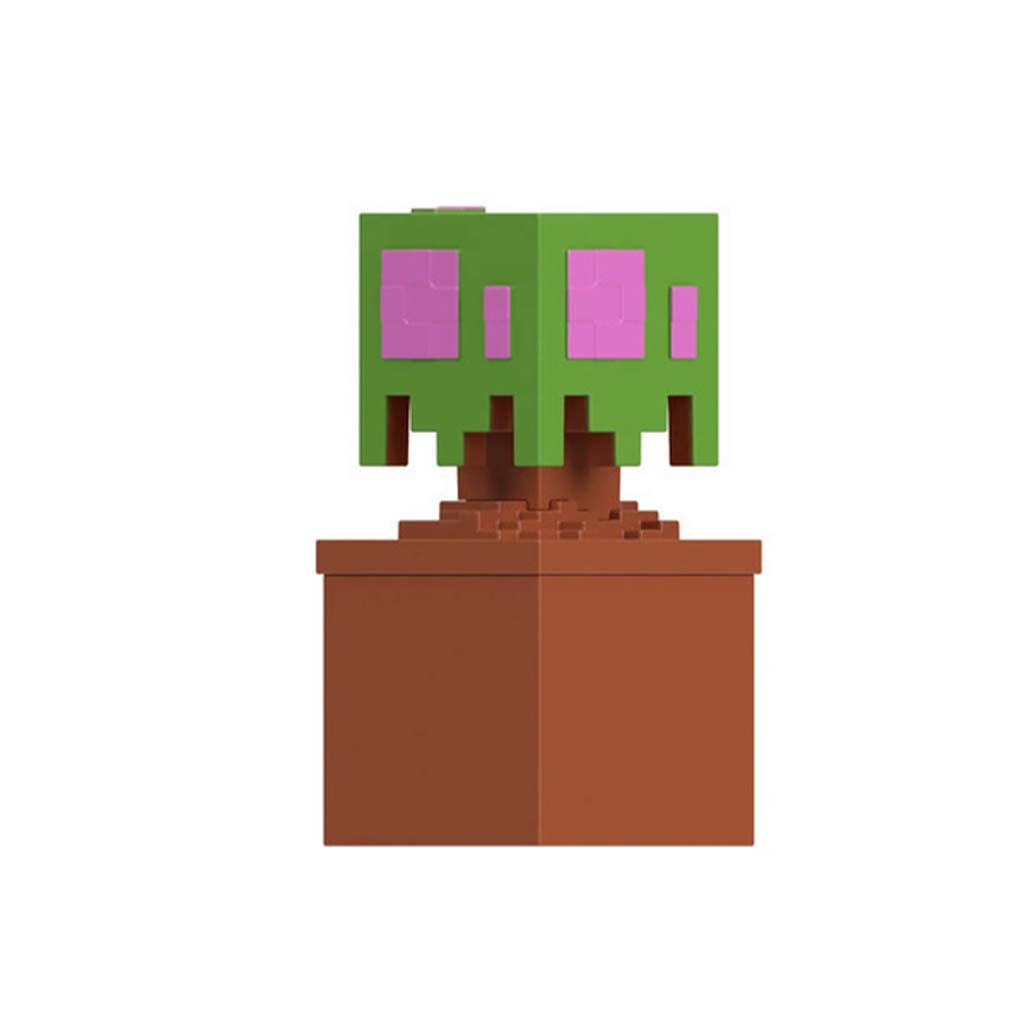 Minecraft Reveal minifigura tárolóban - Tölgyfa - Mattel kép 2