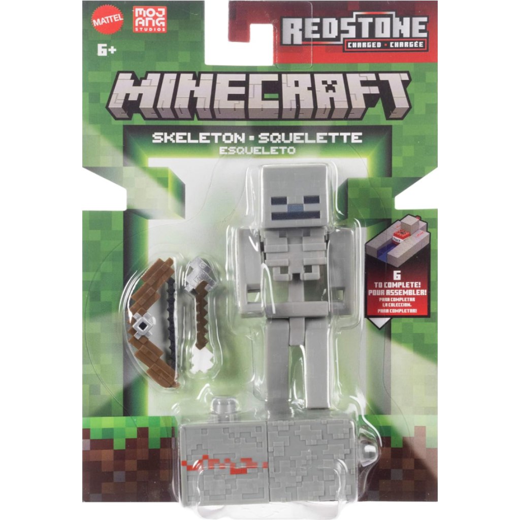 Minecraft Skeleton figura - Mattel kép 1