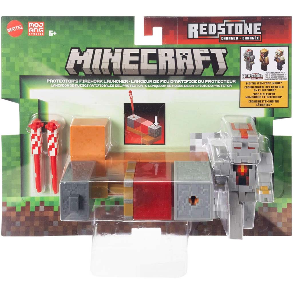 Minecraft Tűzijáték játékszett - Mattel kép 1