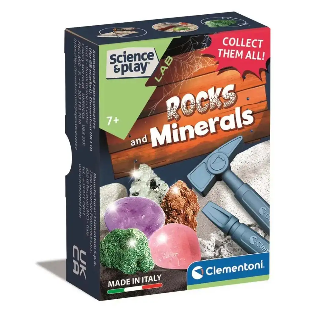 Mini régészeti készlet - Ásványok és drágakövek - Clementoni kép 1