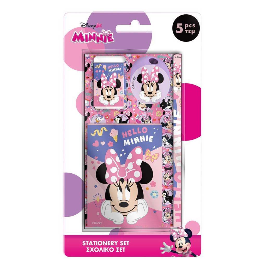 Luna: Minnie egér 5db-os írószer szett kép 1