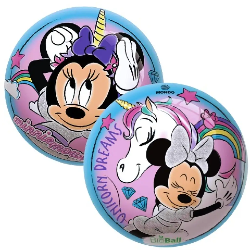 Minnie Egér BioBall gumilabda 23cm kép 1