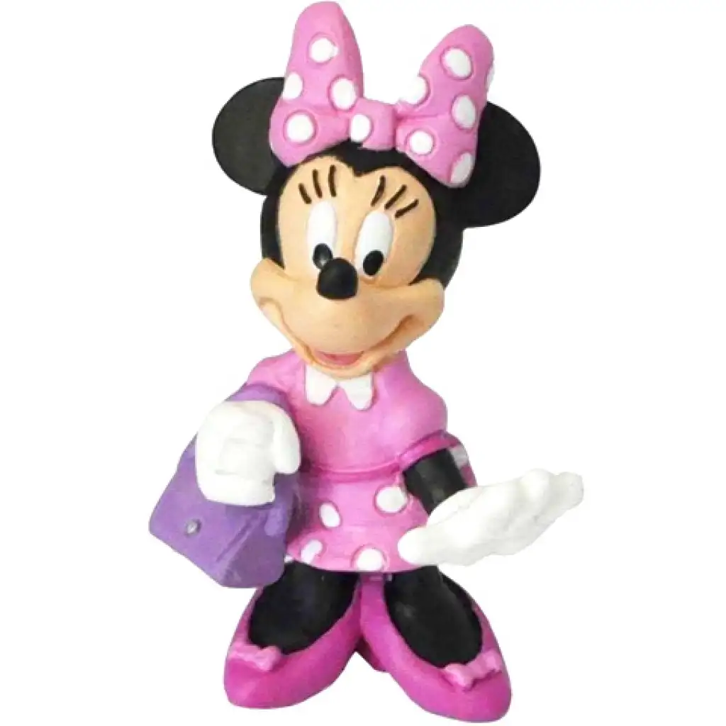 Minnie egér kézitáskával játékfigura kép 1