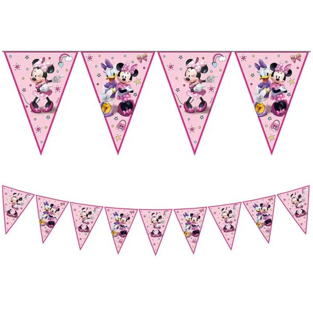 Minnie egér és Daisy mintás party zászlófüzér kép 1