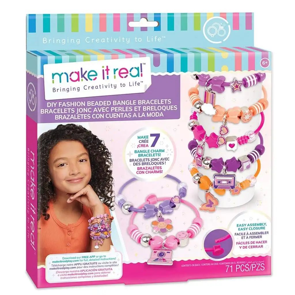 Make It Real: Ékszerkészítés, karperecek retro charmokkal kép 1