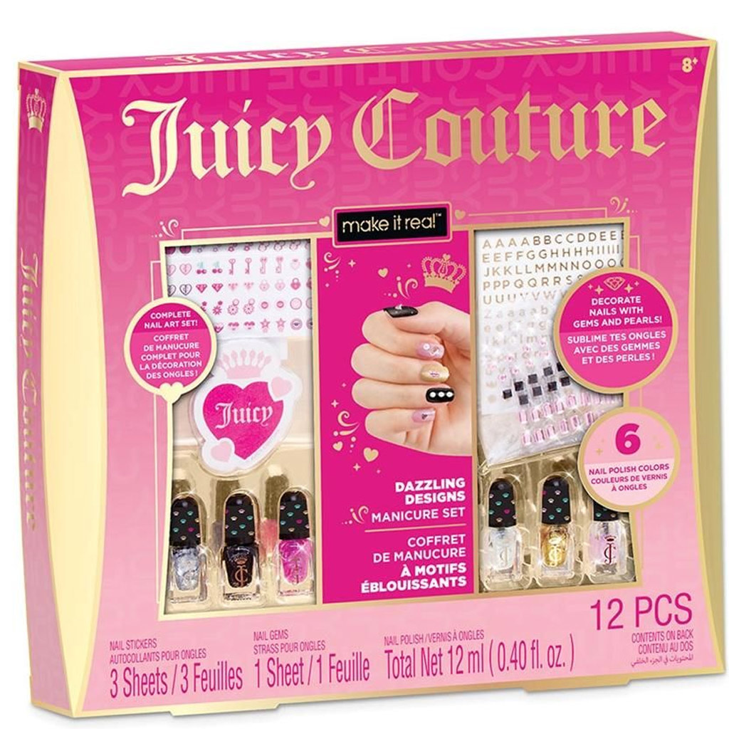Make It Real: Juicy Couture szikrázó körmök manikűr szett kép 1