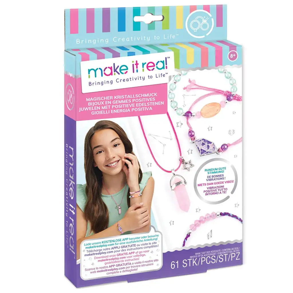 Make It Real: Drágaköves ékszerkészítő kreatív szett kép 1