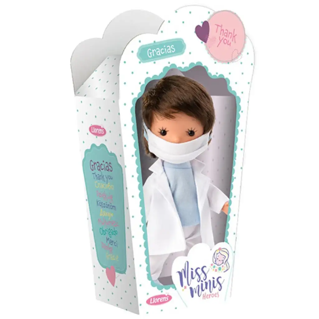 Llorens: Miss Minis Orvos baba 26cm kép 1