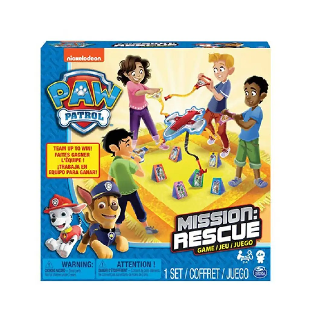 Mancs Őrjárat: Mission Rescue társasjáték - Spin Master kép 1
