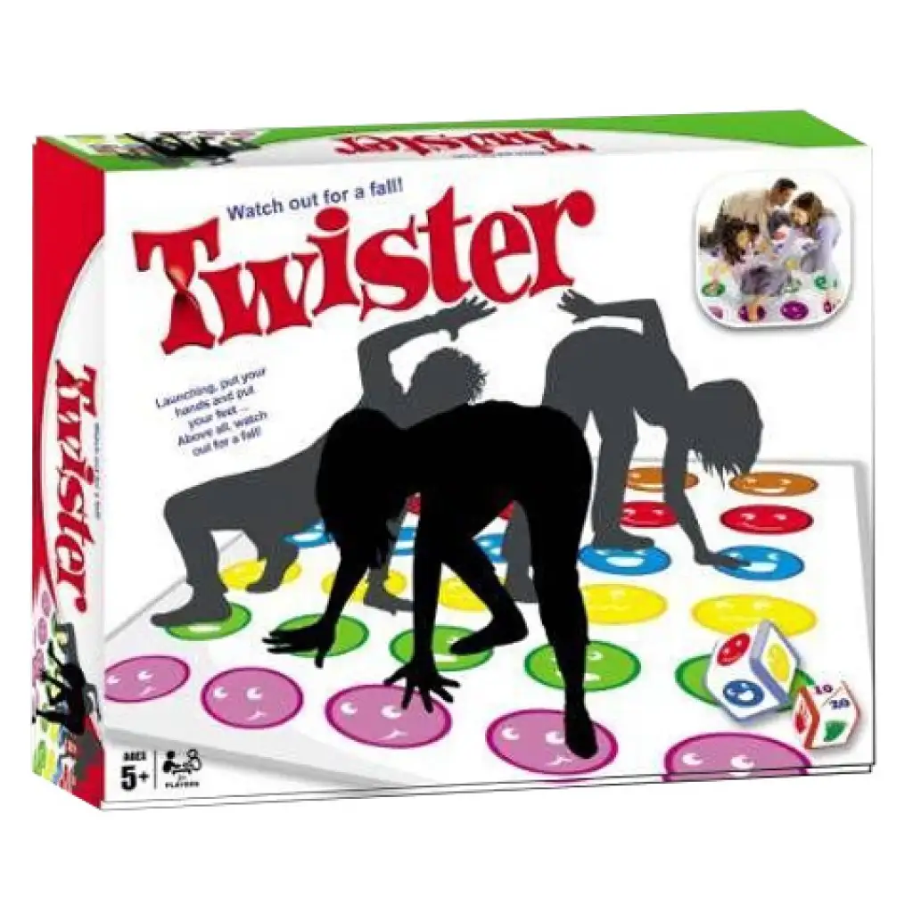 Twister ügyességi játék dobókockával kép 1