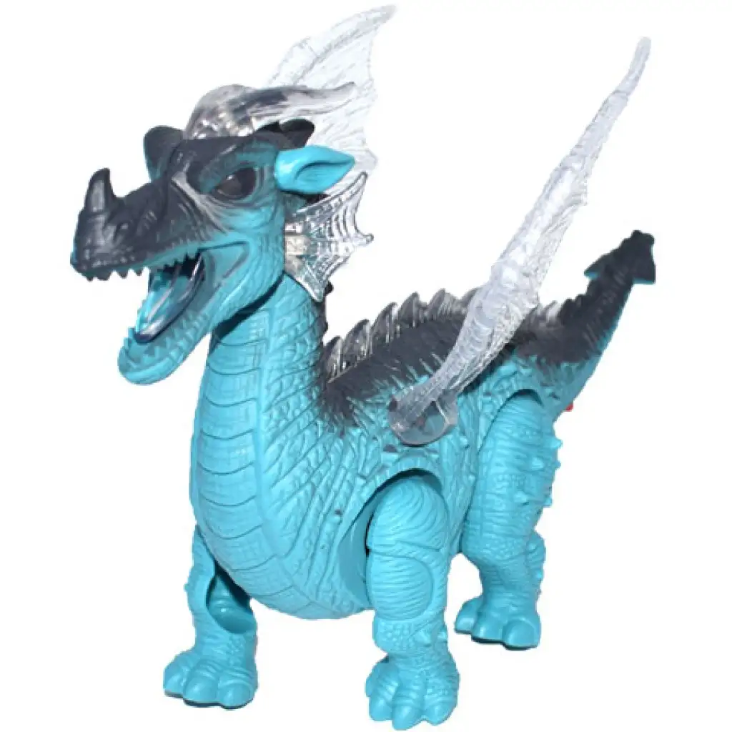 Elemes sárkány figura fénnyel 25cm kép 3