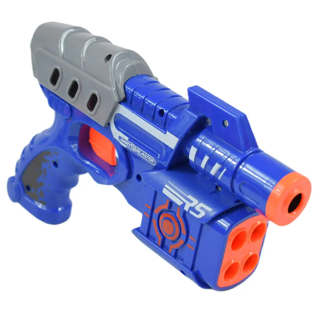 Dart Blaster: Manuális szivacslövő fegyver 18 méteres lövő távolsággal 24cm kép 2