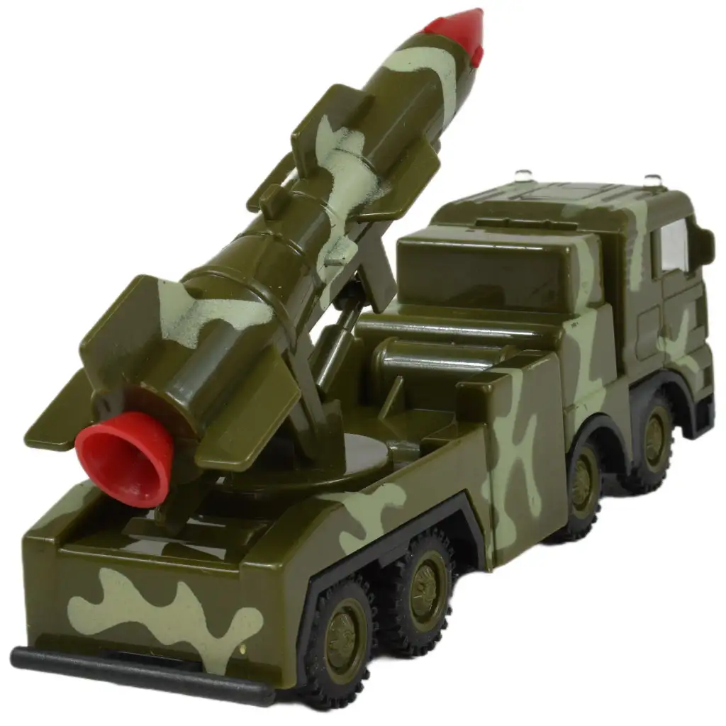 Military Force: Katonai terepmintás teherautó rakétával 16cm kép 3