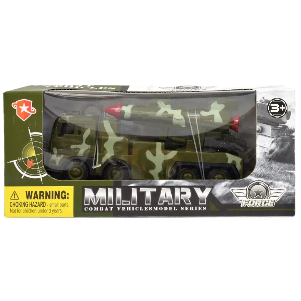 Military Force: Katonai terepmintás teherautó rakétával 16cm kép 6