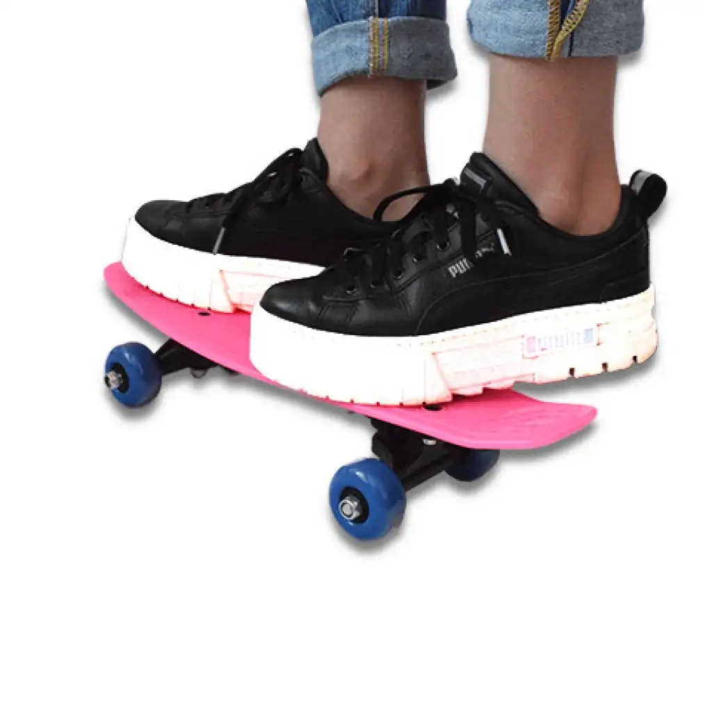 Színes Penyboard gördeszka többféle változatban 41,5cm kép 2