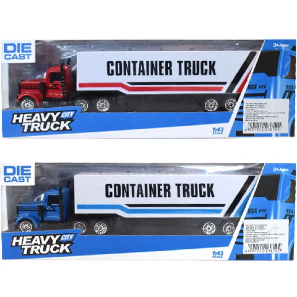 Container Truck kamion 20cm-es kétféle változatban kép 1
