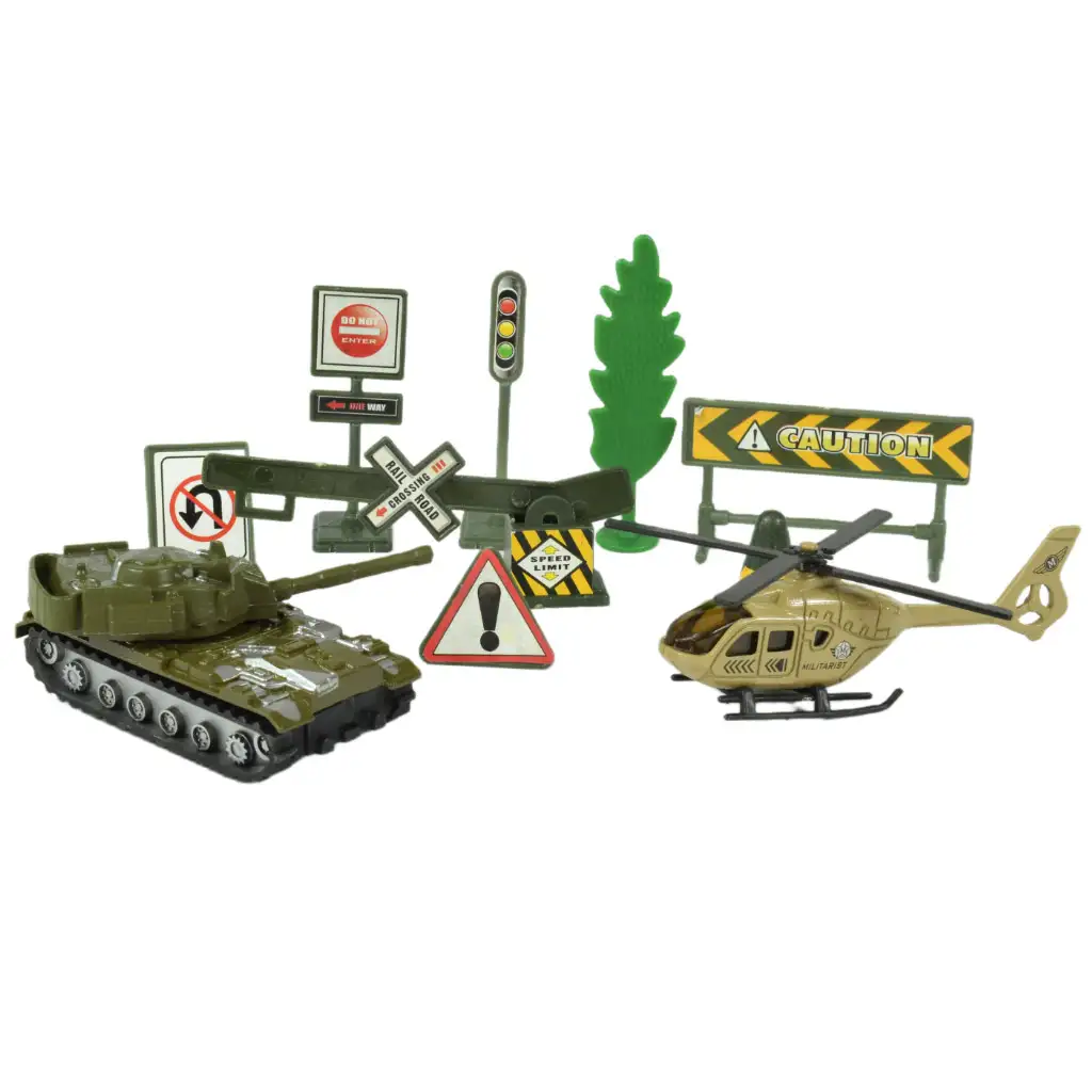 Super Army: Katonai játékszett járművekkel és kiegészítőkkel többféle változatban 1db kép 2