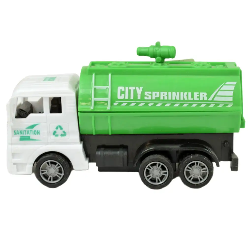 City Truck: Hulladékszállító kamion többféle változatban 12cm kép 12
