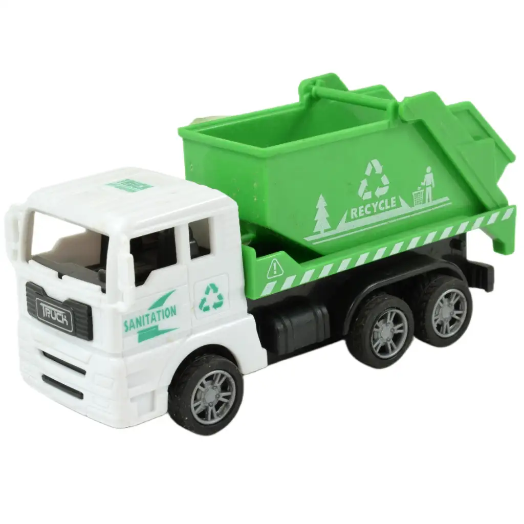 City Truck: Hulladékszállító kamion többféle változatban 12cm kép 5