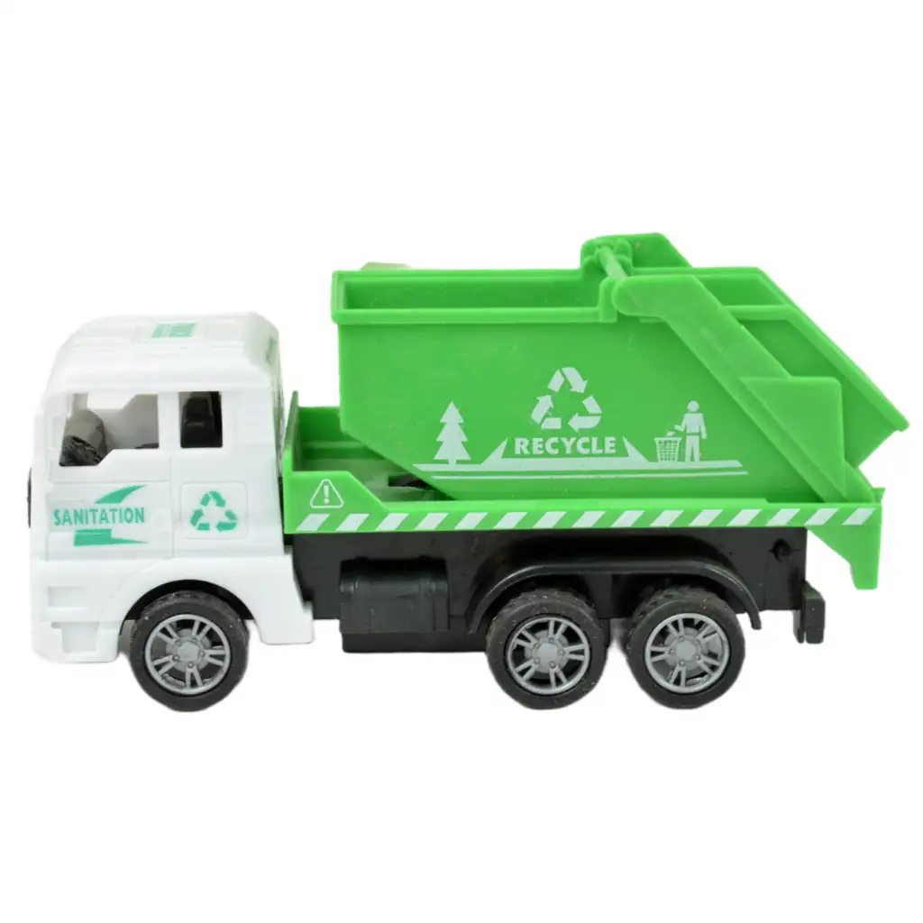 City Truck: Hulladékszállító kamion többféle változatban 12cm kép 6