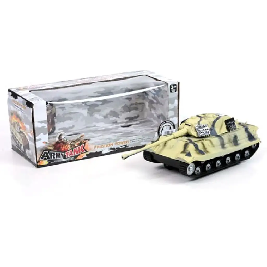 Homokszín terepmintás tank kép 1