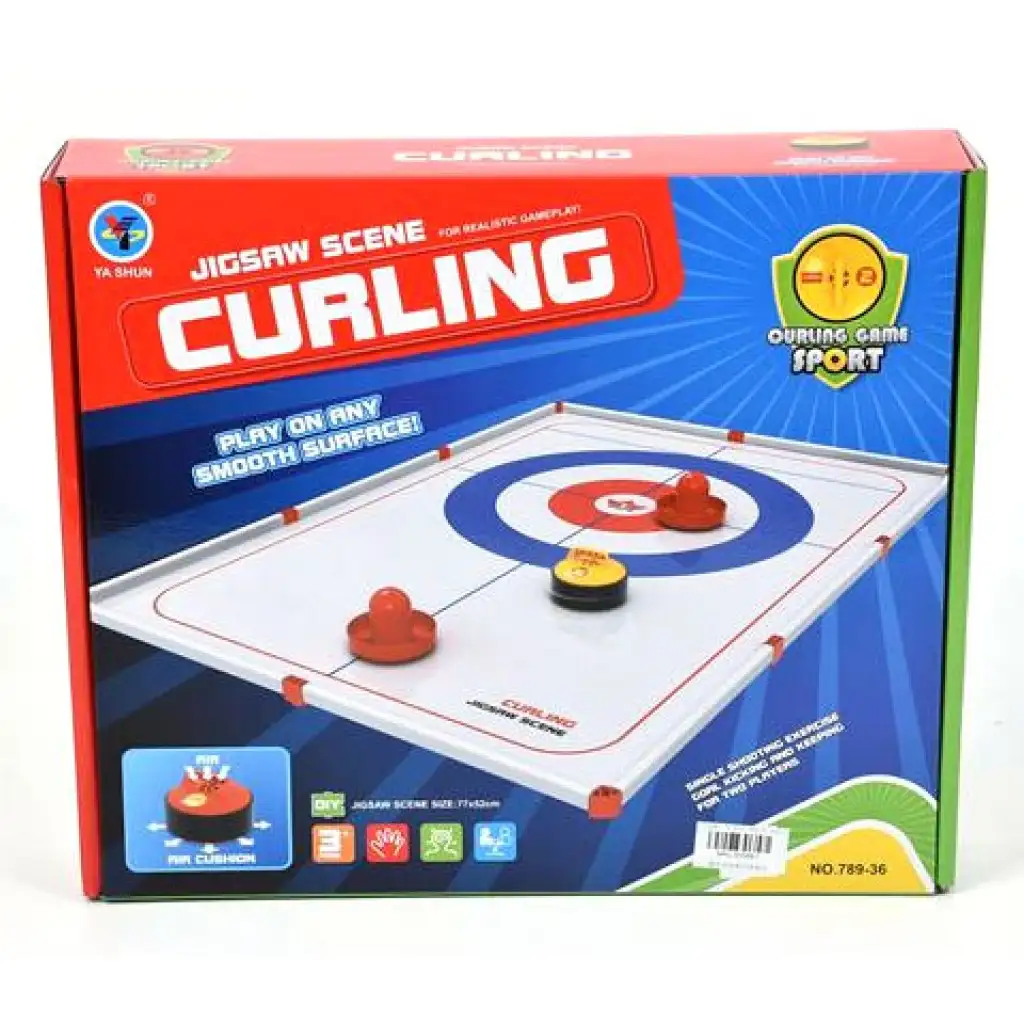 Asztali curling szett pályával kép 1