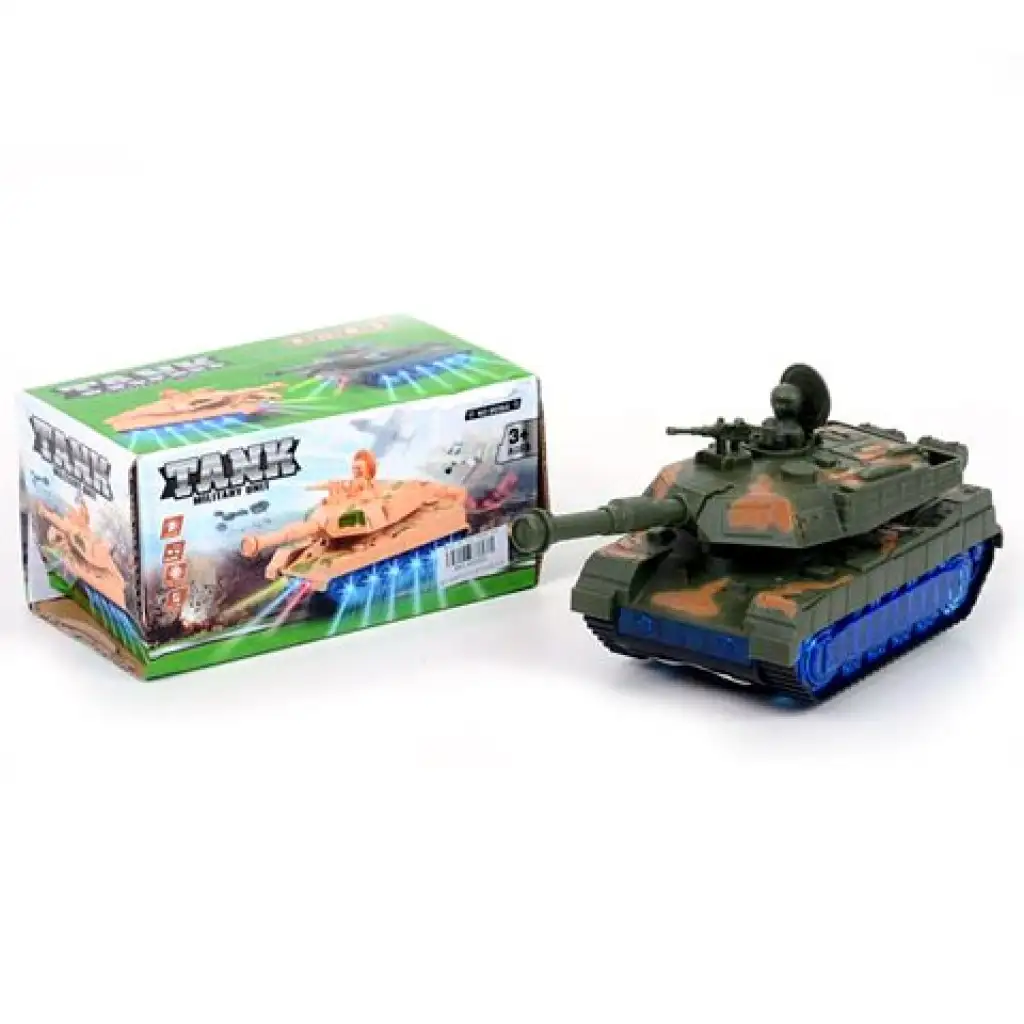 Terepmintás tank fénnyel és hanggal kép 1
