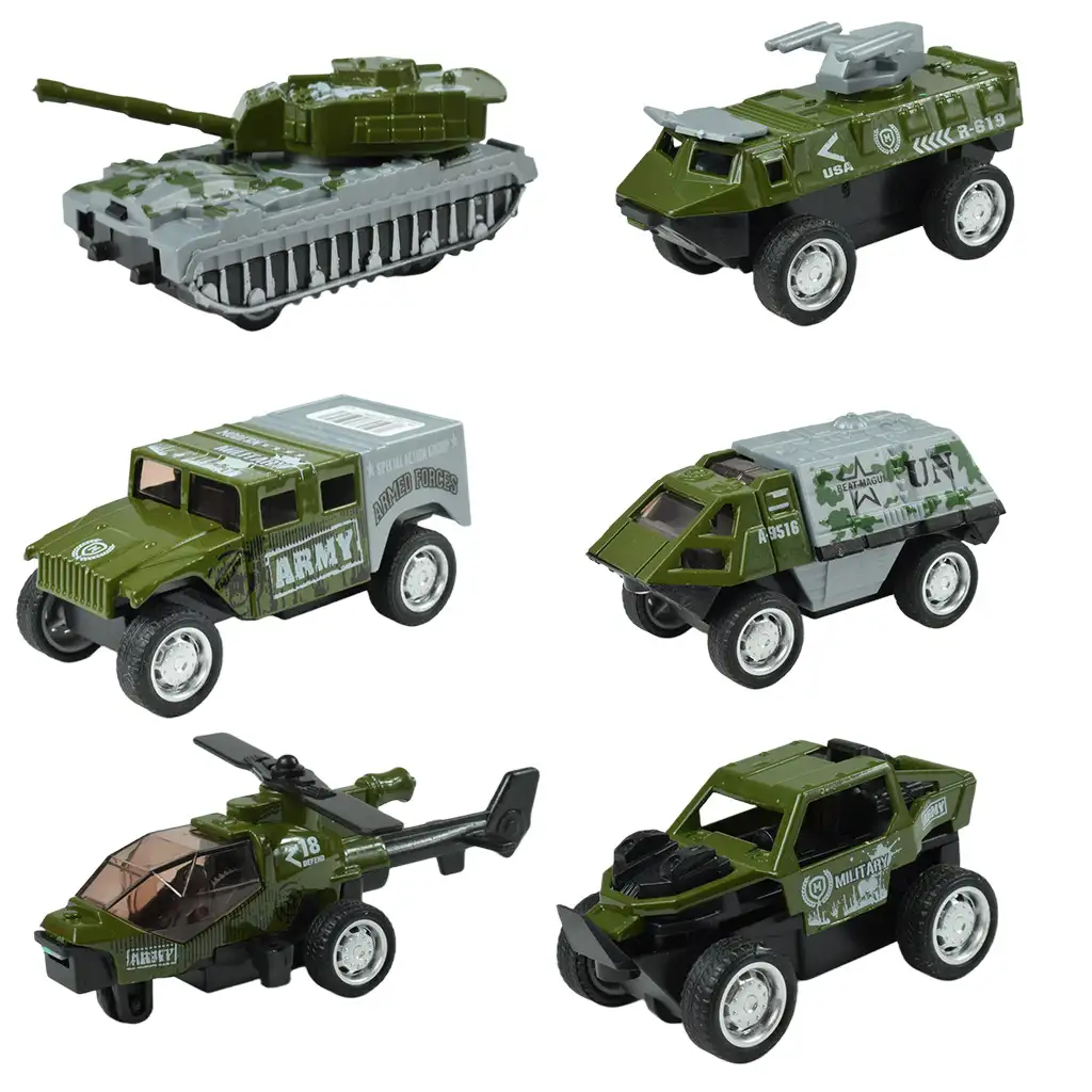 Military: Katonai járművek többféle változatban 1/55 1db kép 1