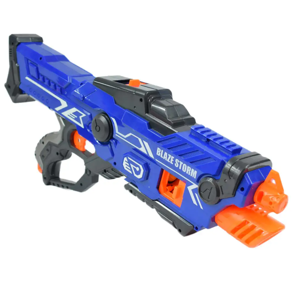 Blaze Storm: Óriás elektromos szivacslövő fegyver töltényekkel 55x23cm kép 3