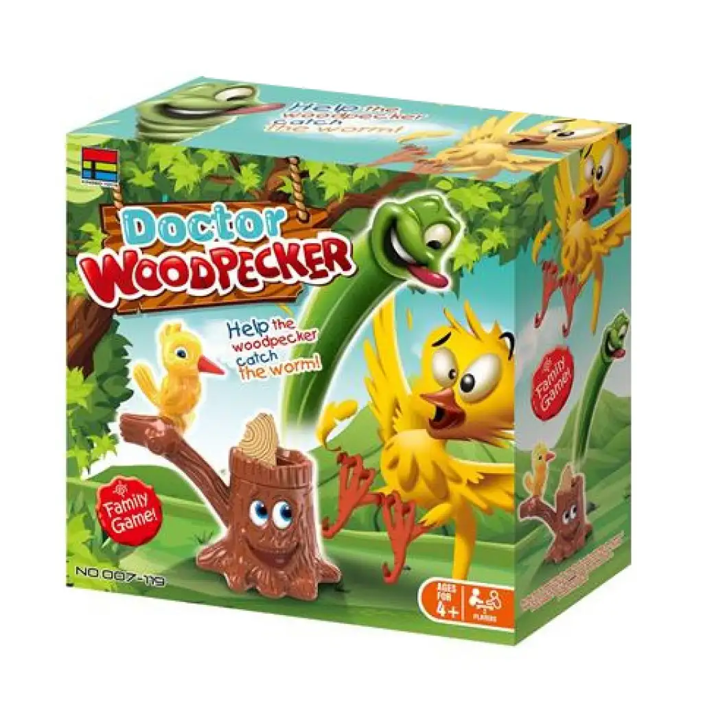 Doctor Woodpecker hernyós társasjáték kép 1