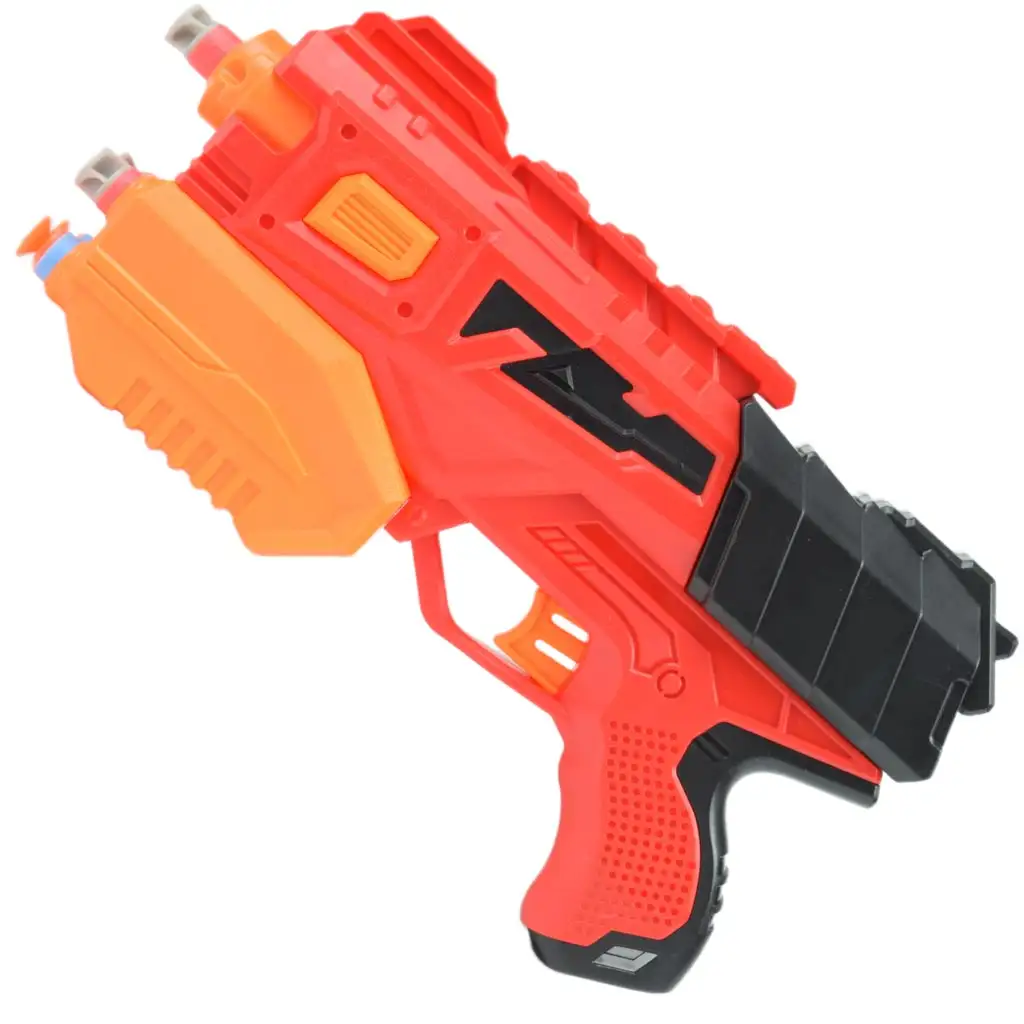 Raid Launcher: Manuális szivacslövő fegyver céltáblával és töltényekkel 26cm kép 2
