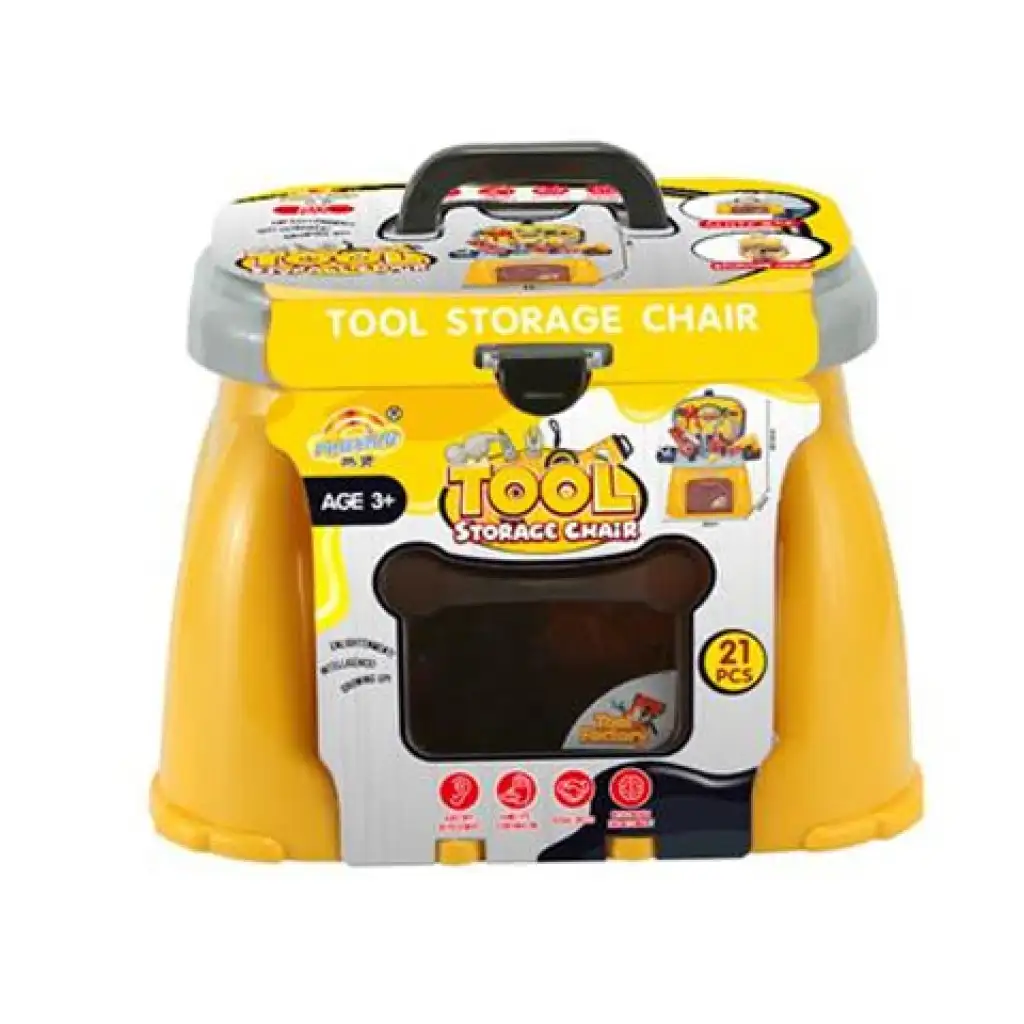 Barkács asztal szett hordozható ülőkében 32x35,5x23cm kép 1