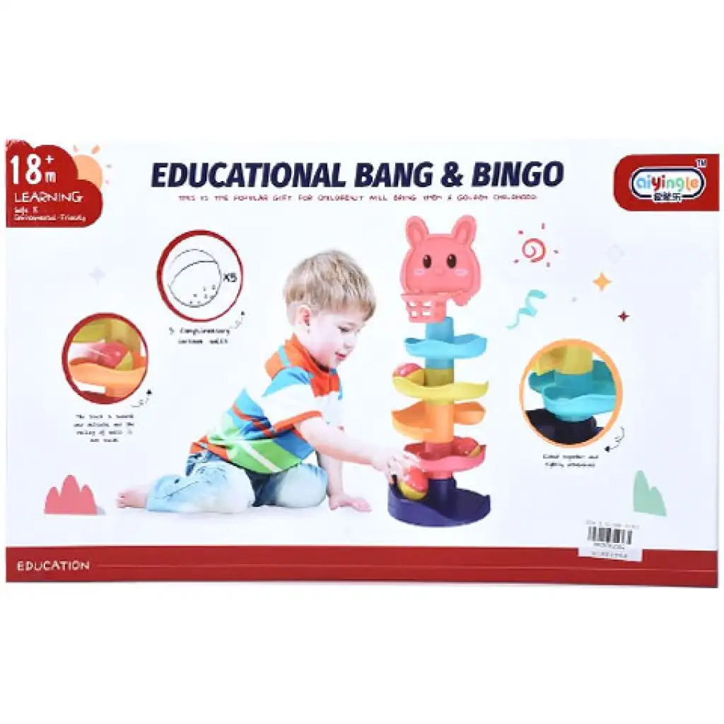 Bingo nyuszi golyópálya kép 1