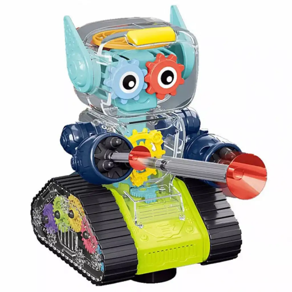 GearWheel világító harci robot kilövővel kétféle változatban kép 1
