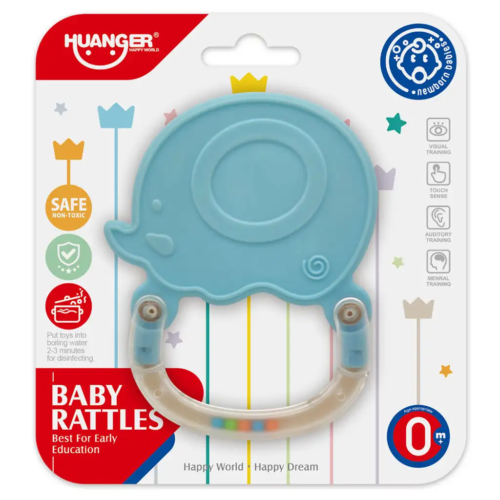 Sun Baby: Elefántos bébi rágóka és csörgő kép 1