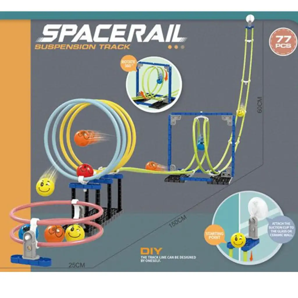 Specerail golyópálya 77 darabos kép 1