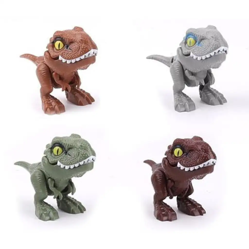 Harapós dinoszauruszok többféle változatban 6,5cm kép 1