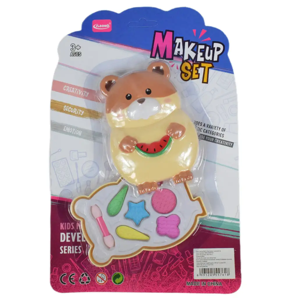 Make Up Set: Hörcsög alakú sminkpaletta ecsettel kép 5