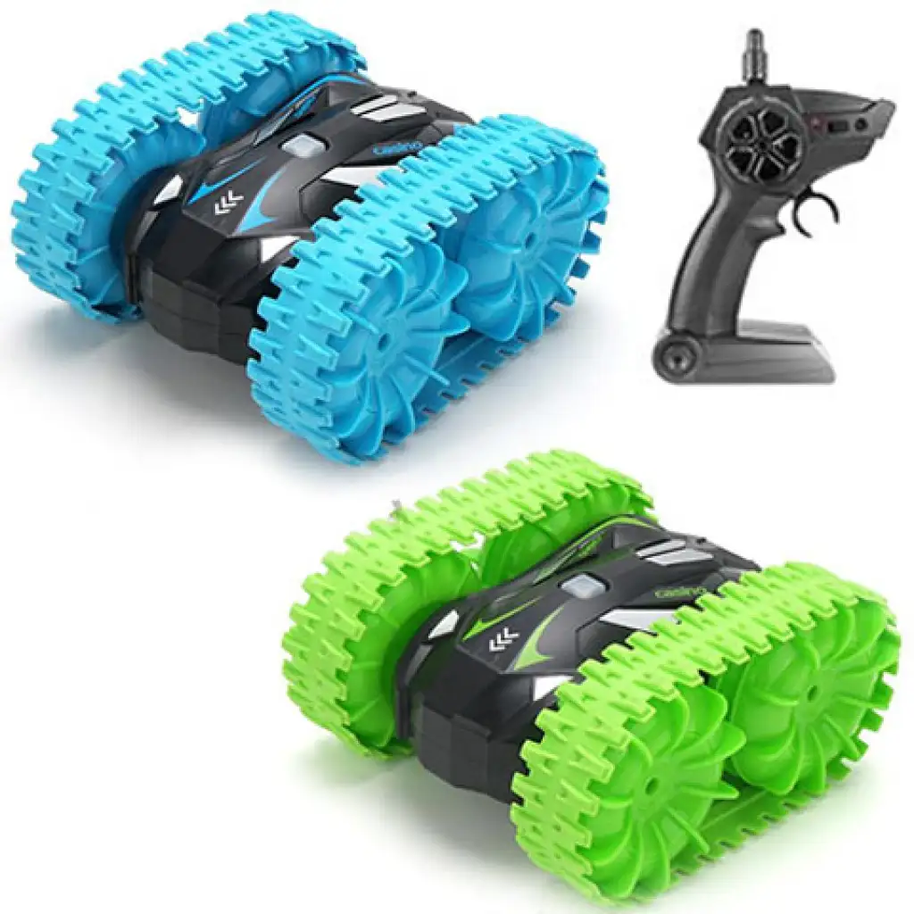 RC Storm Dancer 360: 2 az 1-ben kétéltű távirányítós jármű lánctalpakkal 2.4GHz több változatban kép 1