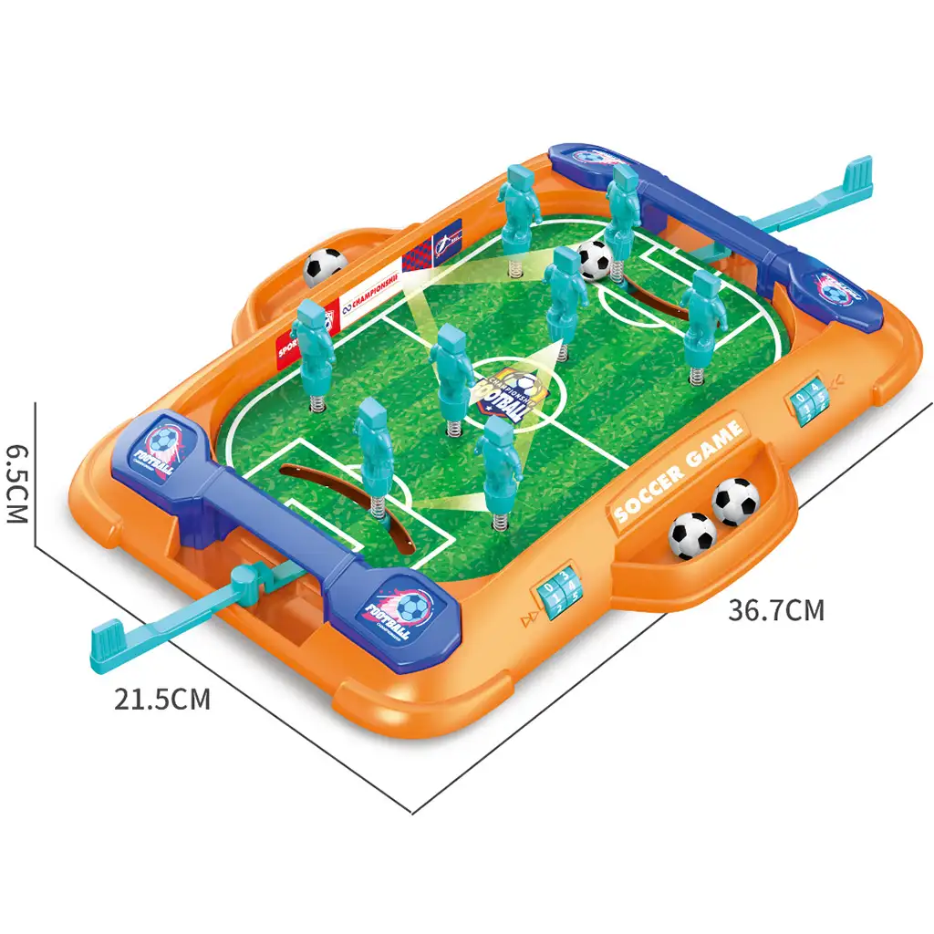 Football: Asztali rugósfoci játékszett 37x21cm kép 2