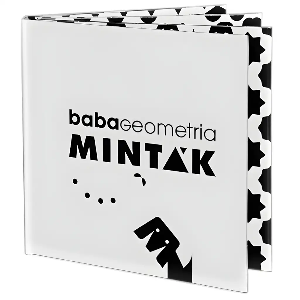 Móra: Babageometria - Minták látást fejlesztő babakönyv kép 1