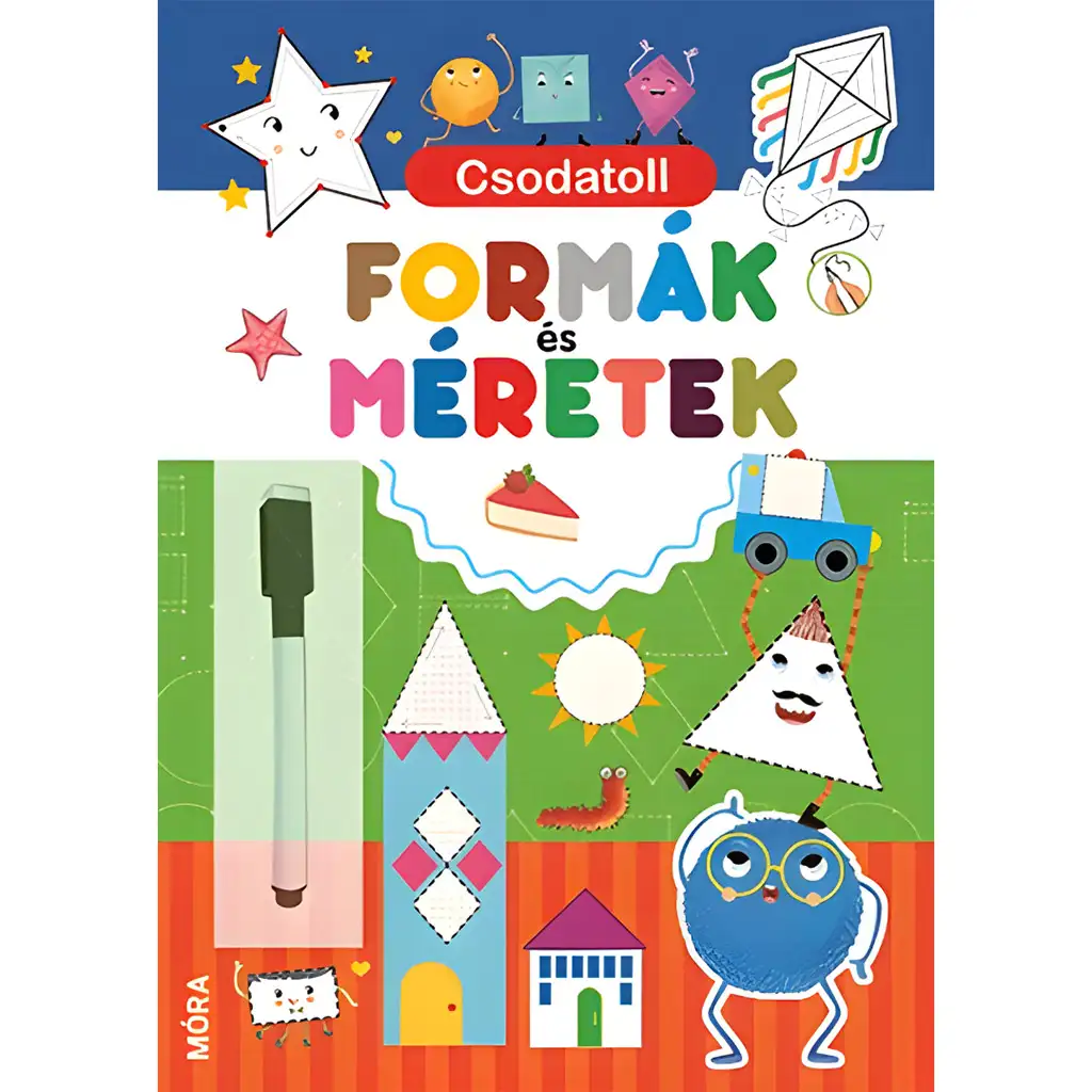 Móra: Csodatoll - Formák és méretek foglalkoztató füzet kép 1