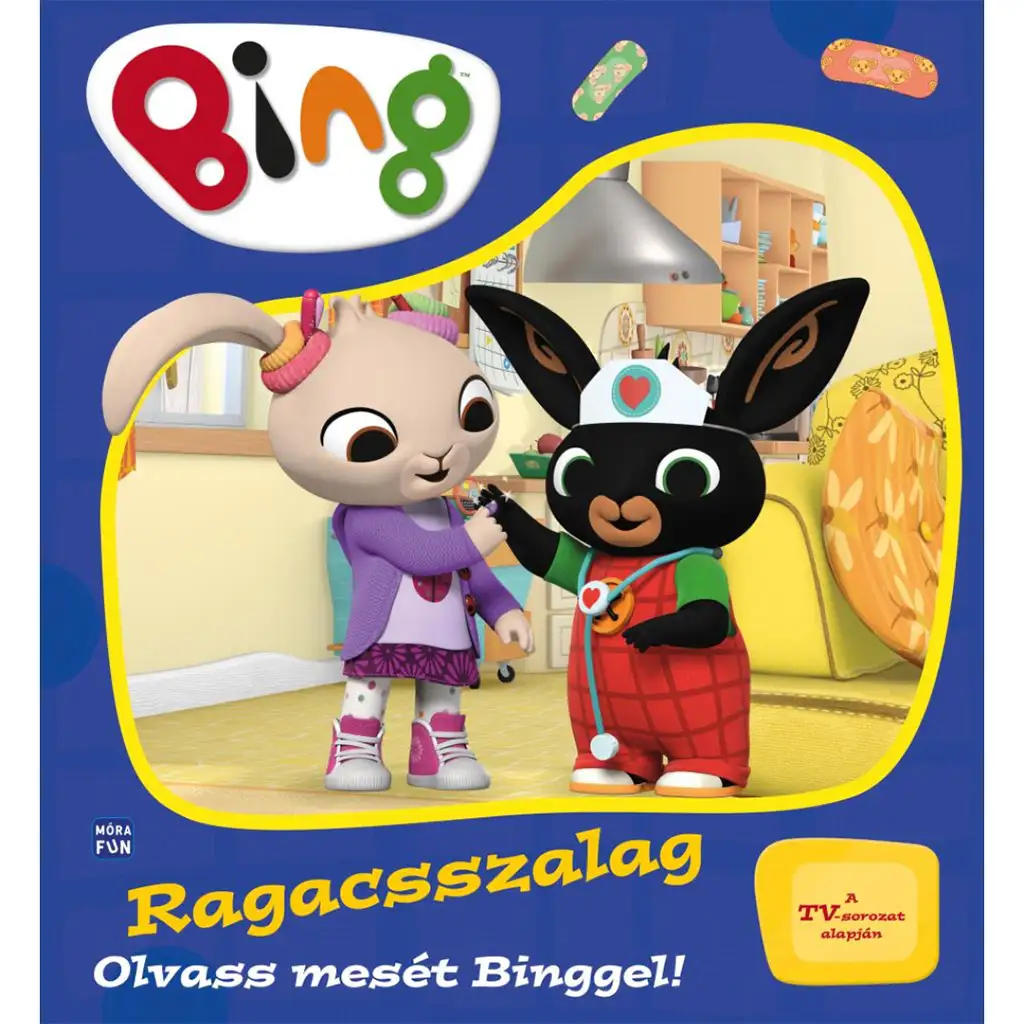 Móra: Bing - Ragacsszalag - Olvass mesét Binggel! kép 1