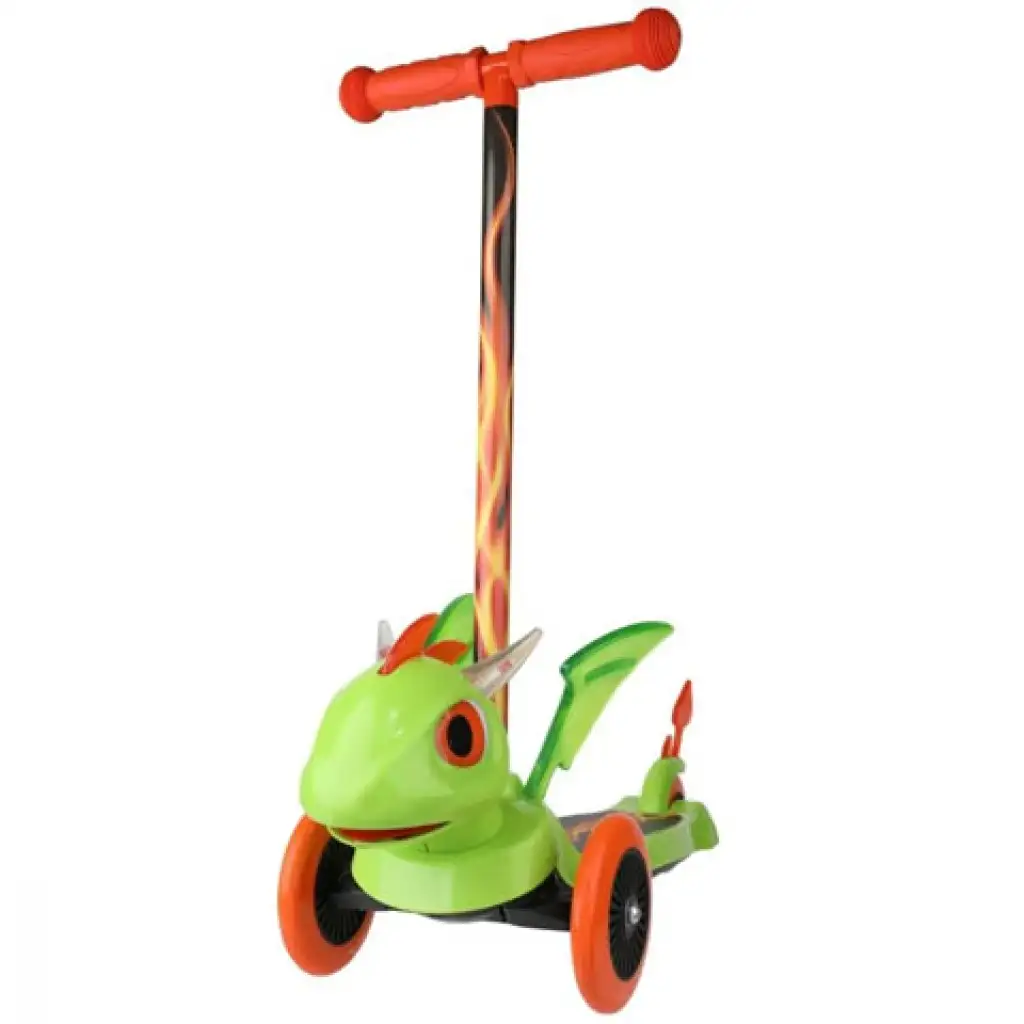 Sárkányos forma háromkerekű roller kép 1