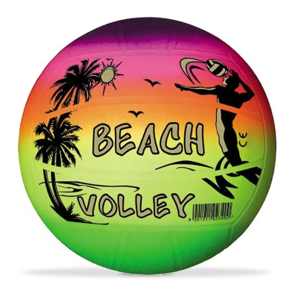 Beach Ball szivárvány színű röplabda 216mm - Mondo Toys kép 1