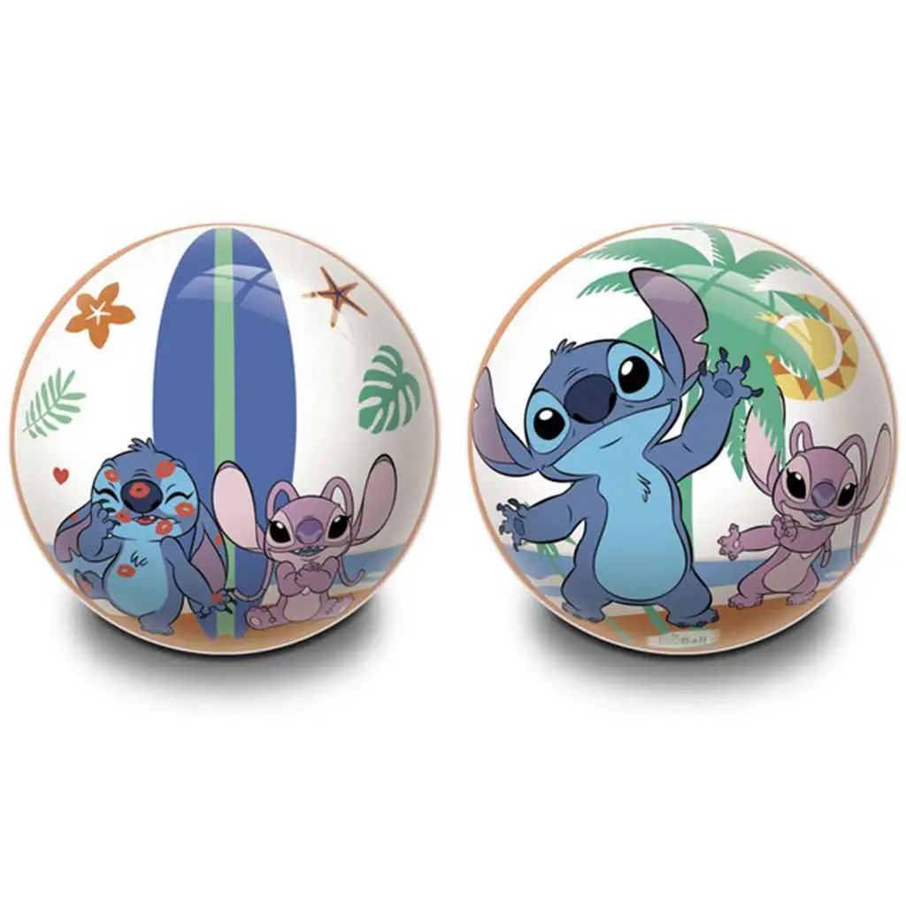 Disney: Stitch 14cm-es Bioball gumilabda - Mondo toys kép 1